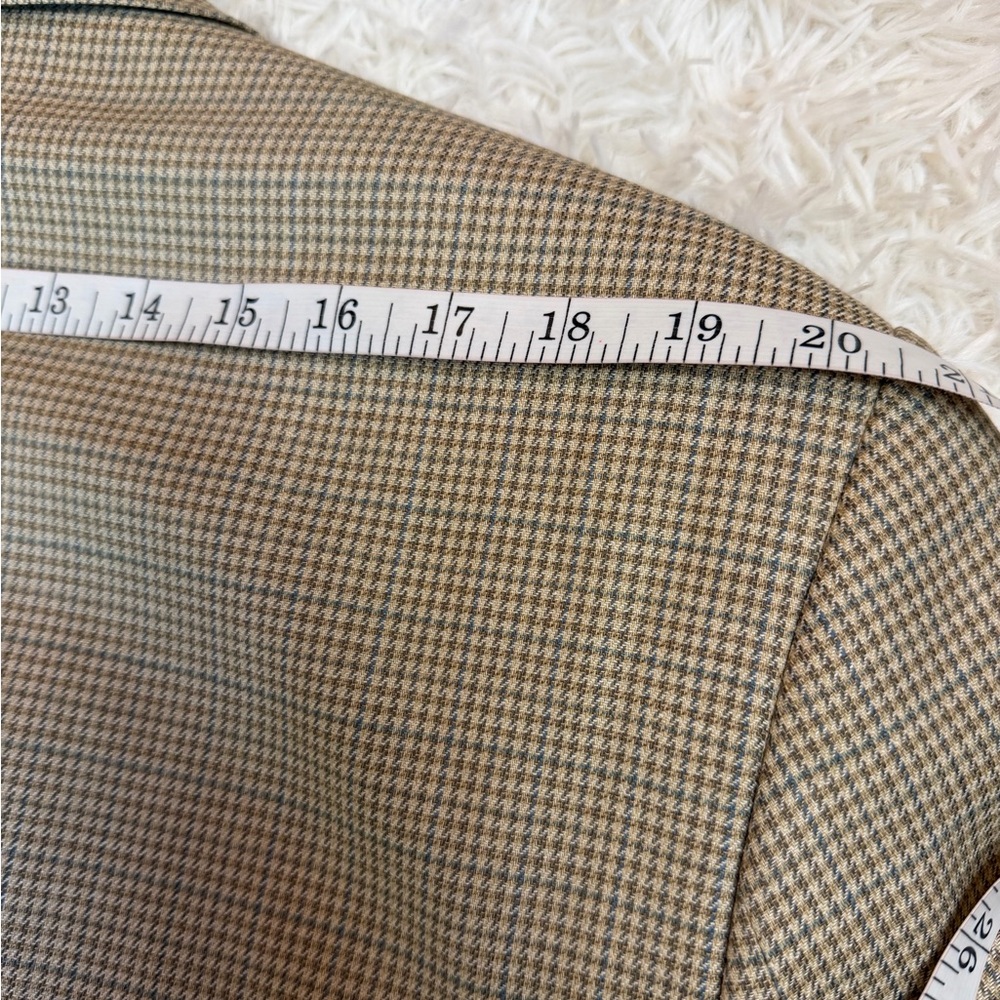 CHAPS + RALPH LAUREN Size 44R Silk & Wool Blend Blazer Made In Canada - Picture 10 of 10